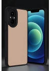 Mey İthalat®  Realme 12 Lite Kılıf Aras Deri Kapak - Pudra