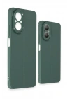 Mey İthalat®  Realme 12 Lite Kılıf Auto Focus Kapak - Koyu Yeşil
