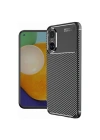 Mey İthalat®  Realme 12 Lite Kılıf Auto Focus Karbon Kapak - Siyah
