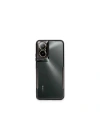 Mey İthalat®  Realme 12 Lite Kılıf Boyi Silikon Kapak - Siyah