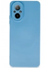 Mey İthalat®  Realme 12 Lite Kılıf Nano içi Kadife Silikon - Mavi