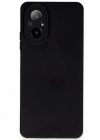 Mey İthalat®  Realme 12 Lite Kılıf Nano içi Kadife Silikon - Siyah