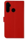 Mey İthalat®  Realme 6i Kılıf Trend S Plus Kapaklı Kılıf - Kırmızı