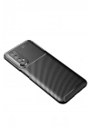 Mey İthalat®  Realme 7 Kılıf Auto Focus Karbon Kapak - Siyah