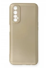 Mey İthalat®  Realme 7 Kılıf First Silikon - Gold
