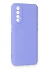 Mey İthalat®  Realme 7 Kılıf First Silikon - Lila