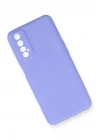 Mey İthalat®  Realme 7 Kılıf First Silikon - Lila