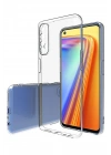 Mey İthalat®  Realme 7 Pro Kılıf Lüx Şeffaf Silikon - Şeffaf