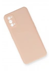 Mey İthalat®  Realme 7 Pro Kılıf Nano içi Kadife Silikon - Pudra