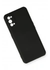 Mey İthalat®  Realme 7 Pro Kılıf Nano içi Kadife Silikon - Siyah
