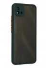 Mey İthalat®  Realme C11 2021 Kılıf Montreal Silikon Kapak - Yeşil