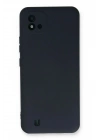Mey İthalat®  Realme C11 2021 Kılıf Nano içi Kadife Silikon - Lacivert