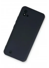 Mey İthalat®  Realme C11 2021 Kılıf Nano içi Kadife Silikon - Lacivert