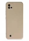 Mey İthalat®  Realme C11 2021 Kılıf Nano içi Kadife Silikon - Pudra
