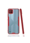 Mey İthalat®  Realme C11 2021 Kılıf Platin Silikon - Kırmızı