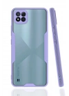 Mey İthalat®  Realme C11 2021 Kılıf Platin Silikon - Lila