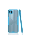 Mey İthalat®  Realme C11 2021 Kılıf Platin Silikon - Mavi