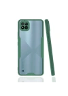 Mey İthalat®  Realme C11 2021 Kılıf Platin Silikon - Yeşil