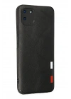 Mey İthalat®  Realme C11 Kılıf Loop Deri Silikon - Siyah