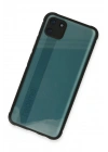 Mey İthalat®  Realme C11 Kılıf Miami Şeffaf Silikon - Siyah