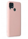 Mey İthalat®  Realme C15 Kılıf Nano içi Kadife Silikon - Pudra