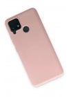 Mey İthalat®  Realme C15 Kılıf Nano içi Kadife Silikon - Pudra