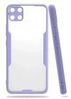 Mey İthalat®  Realme C15 Kılıf Platin Silikon - Lila