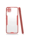Mey İthalat®  Realme C15 Kılıf Platin Silikon - Pembe