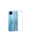Mey İthalat®  Realme C21 Kılıf Deluxe 2mm Şeffaf Silikon - Şeffaf