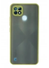 Mey İthalat®  Realme C21 Kılıf Montreal Silikon Kapak - Açık Yeşil