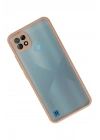 Mey İthalat®  Realme C21 Kılıf Montreal Silikon Kapak - Pembe