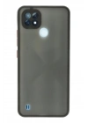 Mey İthalat®  Realme C21 Kılıf Montreal Silikon Kapak - Siyah