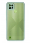 Mey İthalat®  Realme C21 Kılıf Montreal Silikon Kapak - Turkuaz