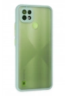 Mey İthalat®  Realme C21 Kılıf Montreal Silikon Kapak - Turkuaz