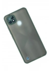 Mey İthalat®  Realme C21 Kılıf Montreal Silikon Kapak - Yeşil