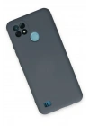 Mey İthalat®  Realme C21 Kılıf Nano içi Kadife Silikon - Gri