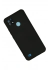 Mey İthalat®  Realme C21 Kılıf Nano içi Kadife Silikon - Siyah