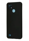 Mey İthalat®  Realme C21 Kılıf Nano içi Kadife Silikon - Siyah