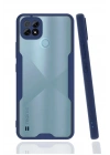 Mey İthalat®  Realme C21 Kılıf Platin Silikon - Lacivert
