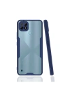 Mey İthalat®  Realme C21 Kılıf Platin Silikon - Lacivert