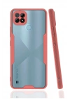 Mey İthalat®  Realme C21 Kılıf Platin Silikon - Pembe
