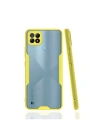 Mey İthalat®  Realme C21 Kılıf Platin Silikon - Sarı