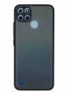 Mey İthalat®  Realme C21Y Kılıf Montreal Silikon Kapak - Lacivert