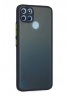 Mey İthalat®  Realme C21Y Kılıf Montreal Silikon Kapak - Lacivert