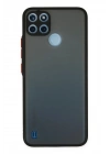 Mey İthalat®  Realme C21Y Kılıf Montreal Silikon Kapak - Siyah