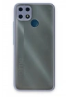 Mey İthalat®  Realme C25 Kılıf Montreal Silikon Kapak - Gri