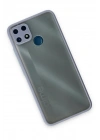 Mey İthalat®  Realme C25 Kılıf Montreal Silikon Kapak - Gri