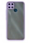 Mey İthalat®  Realme C25 Kılıf Montreal Silikon Kapak - Mor