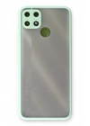 Mey İthalat®  Realme C25 Kılıf Montreal Silikon Kapak - Turkuaz