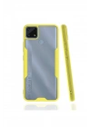 Mey İthalat®  Realme C25 Kılıf Platin Silikon - Sarı